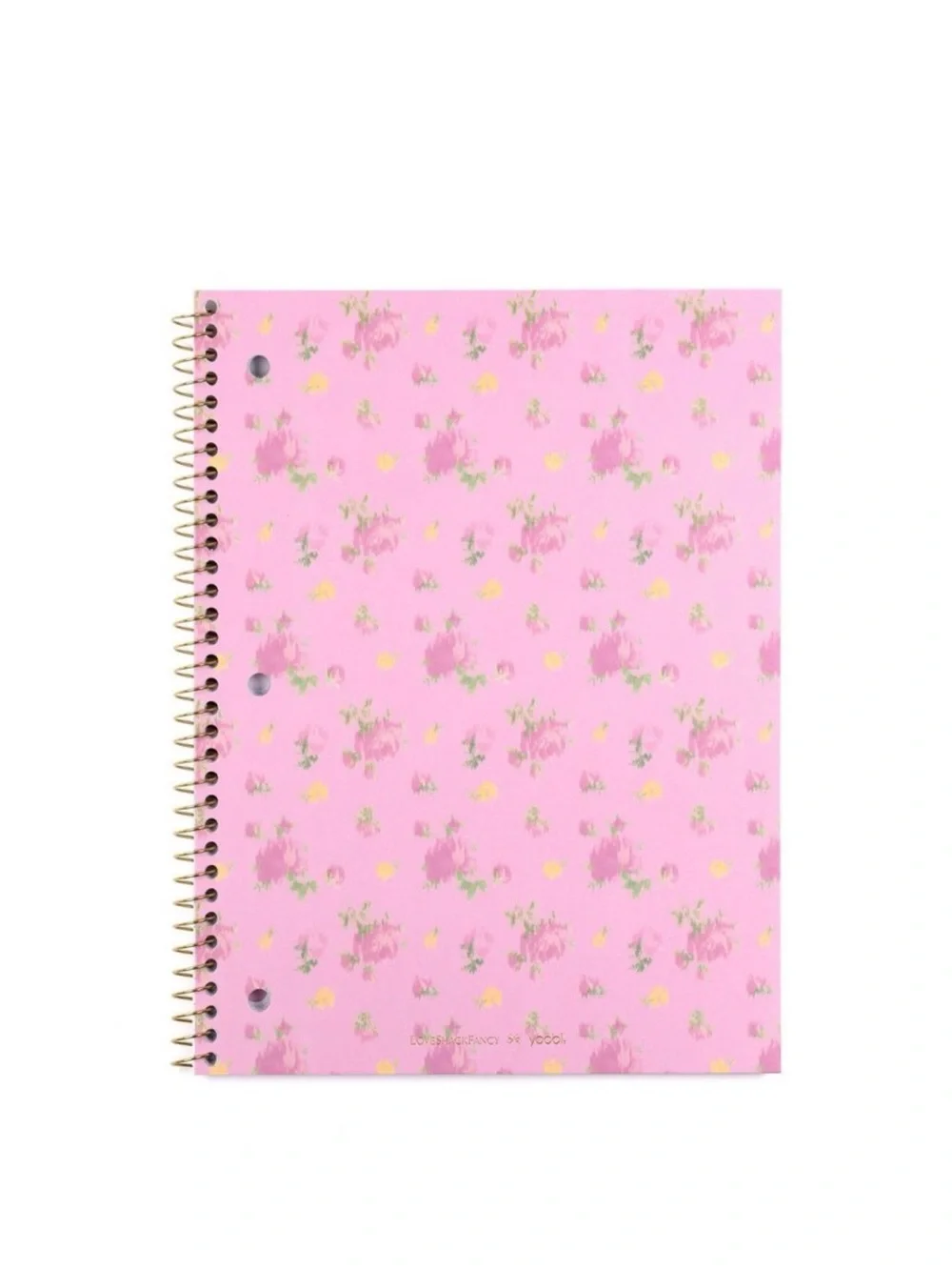 LoveShackFancy x Target - Yoobi Ikat Rose Wide Ruled 1 Subject Notebook 8